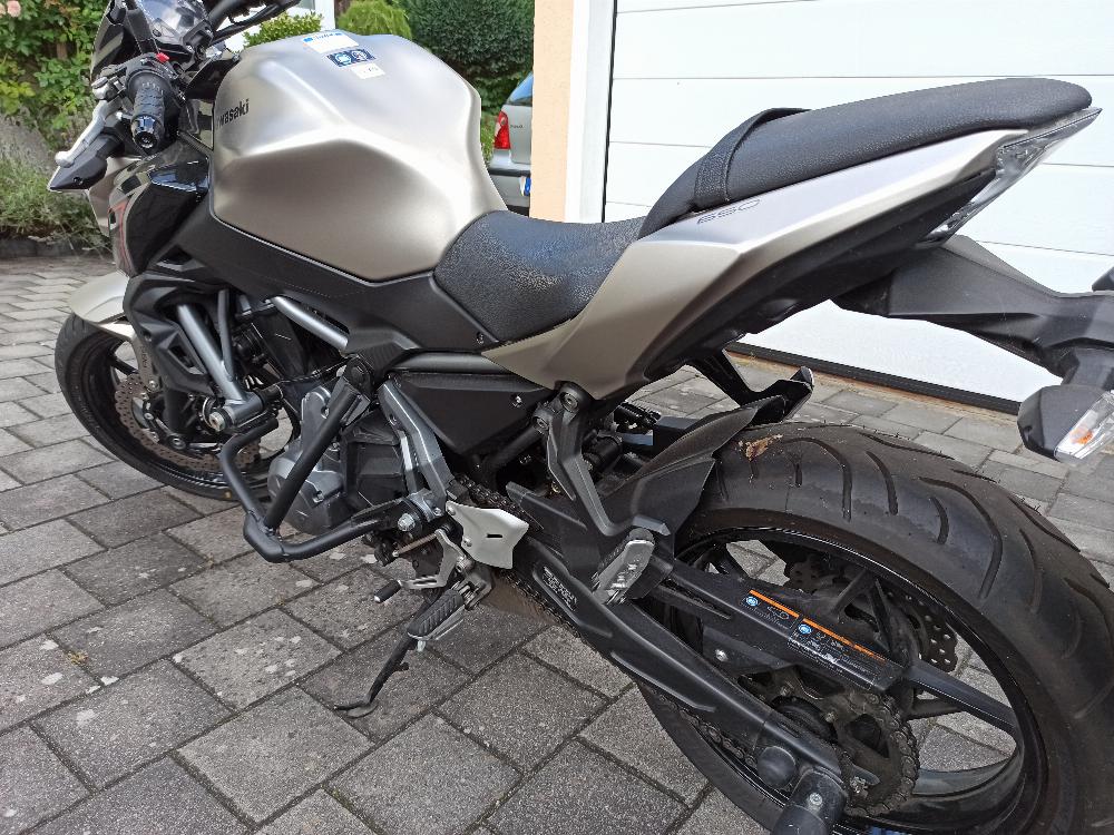 Motorrad verkaufen Kawasaki Z650 ABS Ankauf